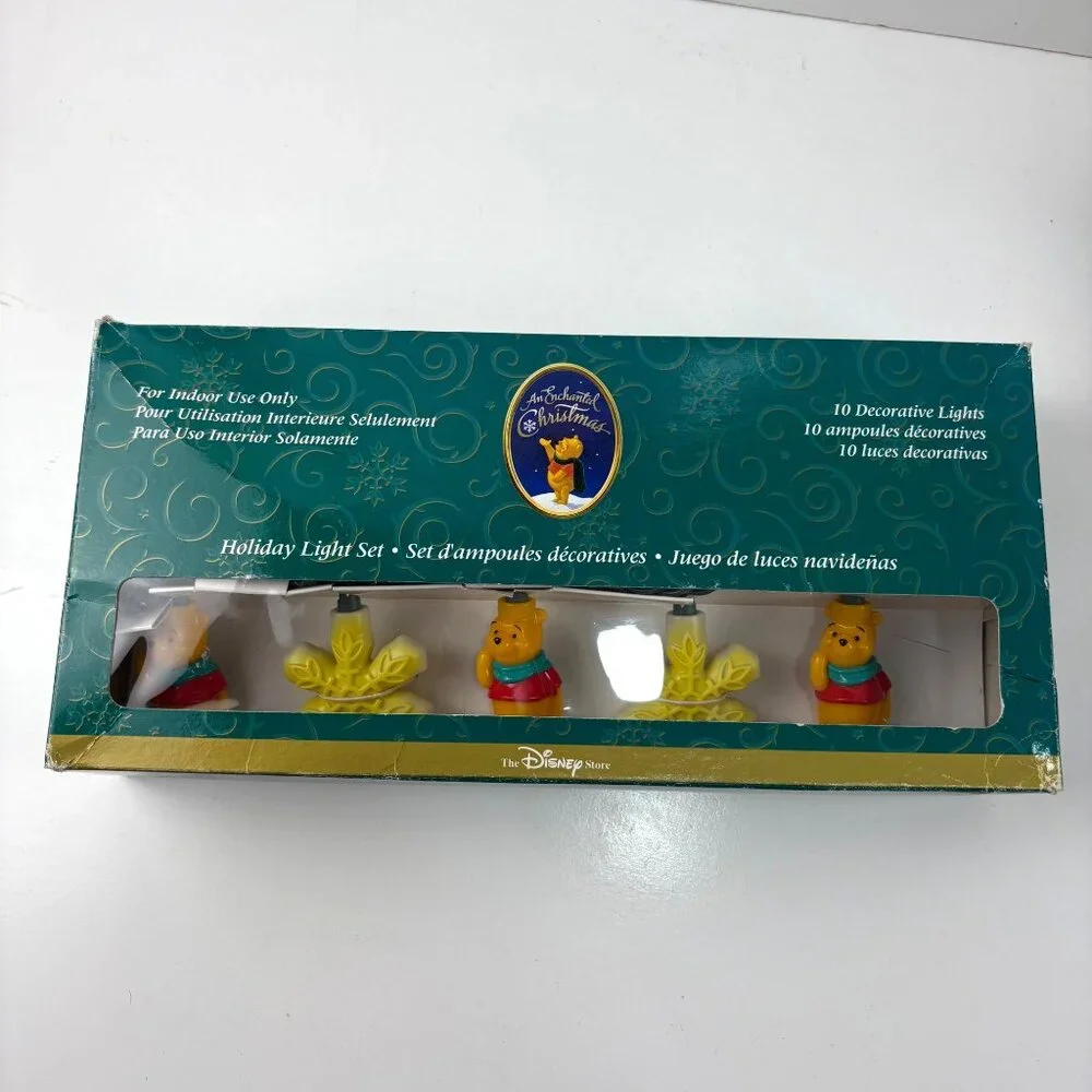 NOS The Disney Store An Enchanted Christmas Winnie The Pooh Indoor Holiday Light